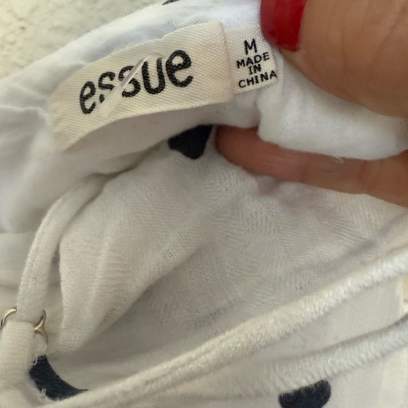 Polka Dot Button-Up Shirt ESSUE MEDIUM - Picture 6 of 16